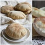 traditional arabic pita bread